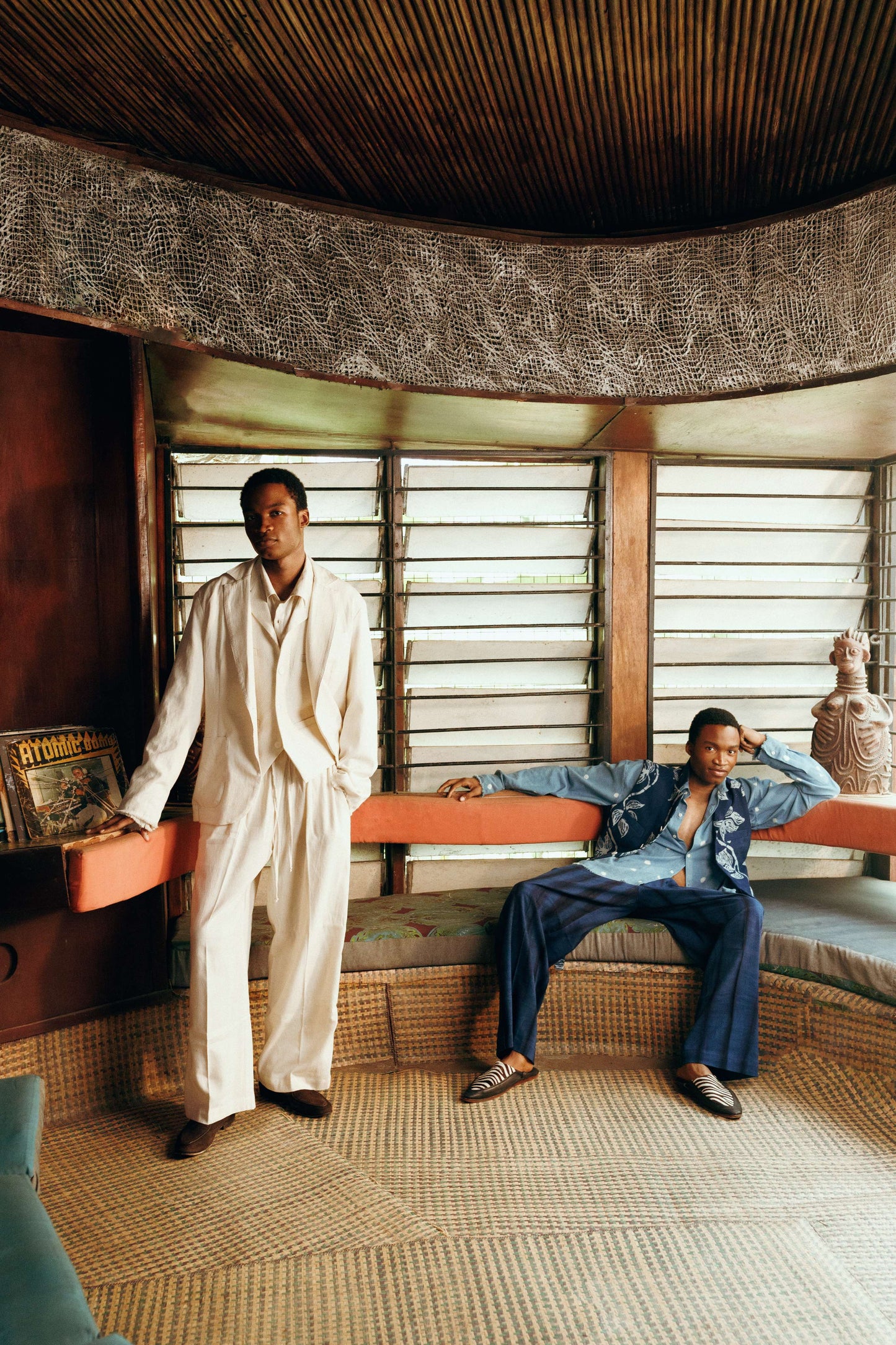 AJASA TROUSERS - IVORY