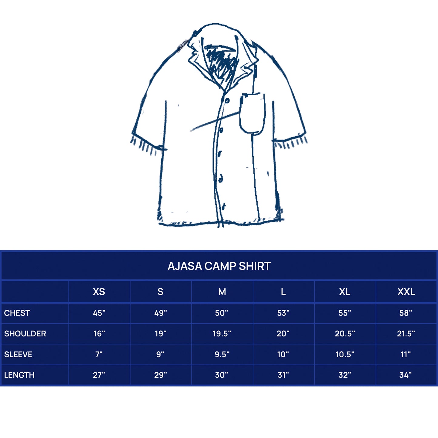 AJASA CAMP SHIRT - GALACTIC STEM PRINT