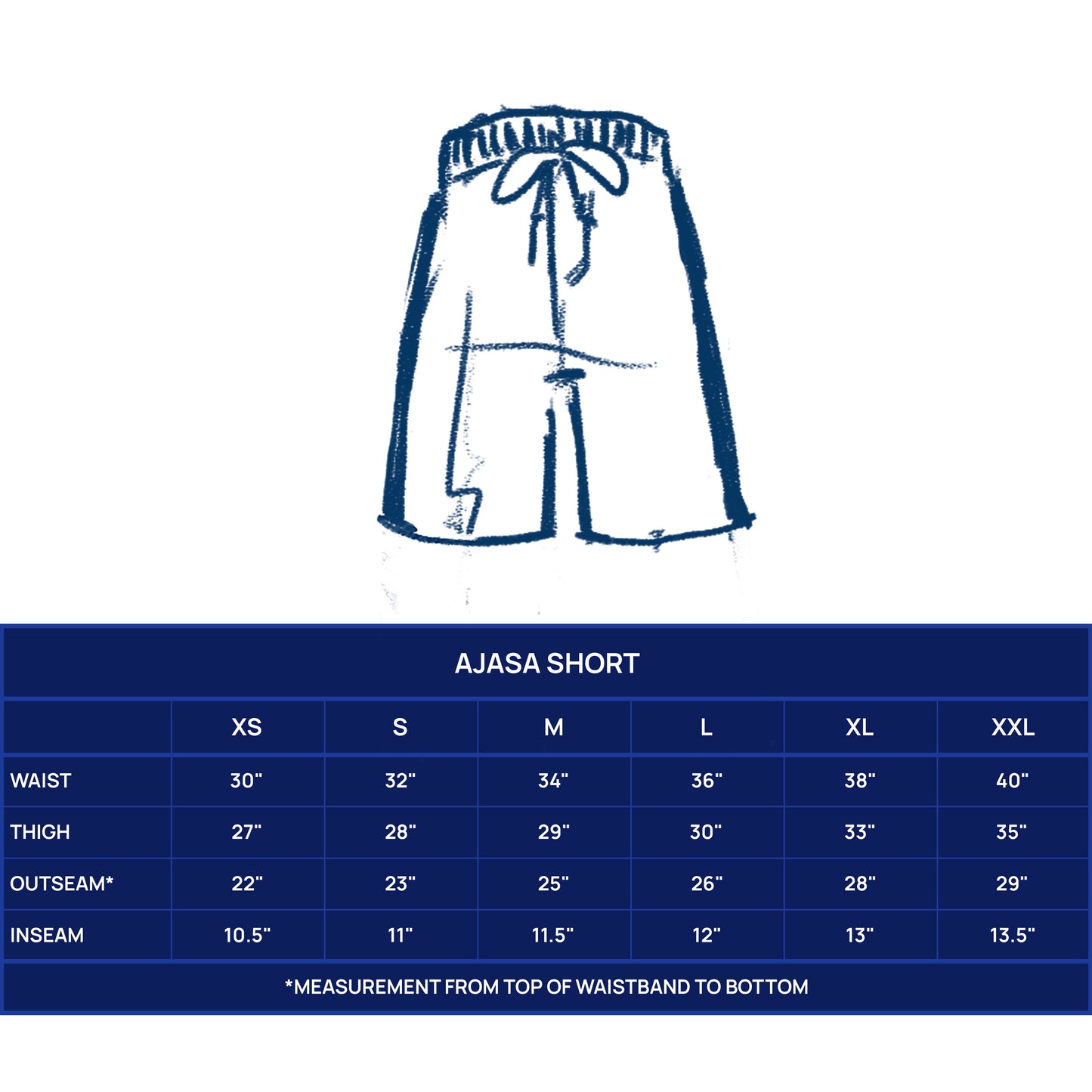 AJASA SHORTS - IVORY