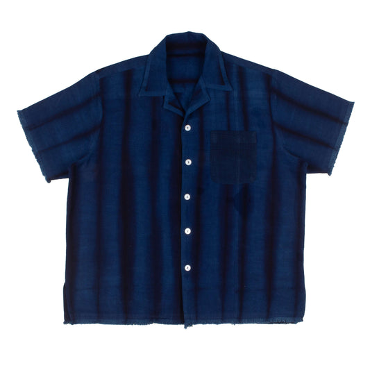 AJASA CAMP SHIRT - BLOCK STRIPE