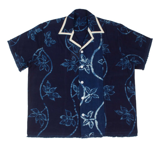 AJASA CAMP SHIRT - GALACTIC STEM PRINT