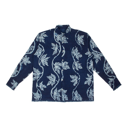 AJASA LONG SLEEVE SHIRT - GALACTIC STEM PRINT