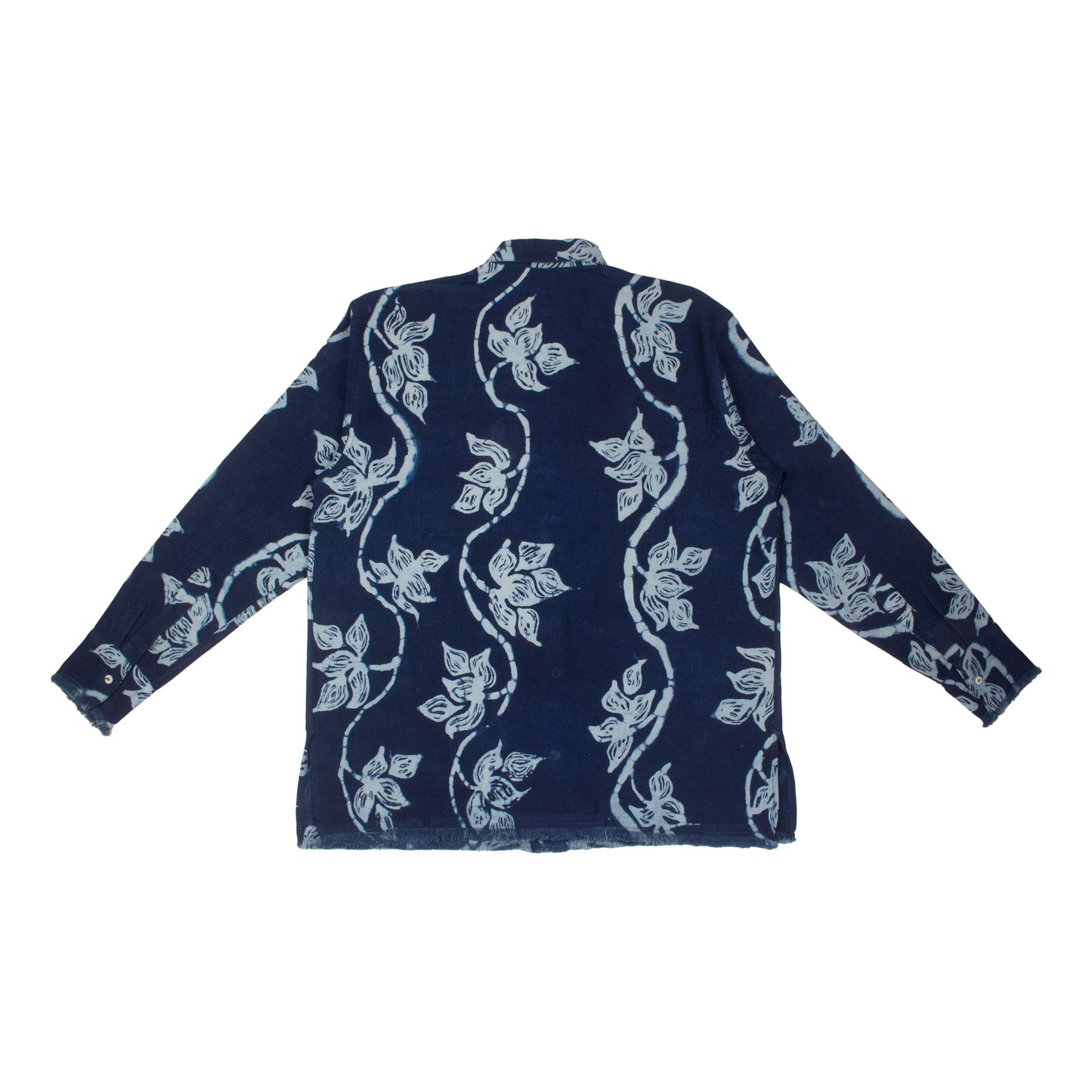 AJASA LONG SLEEVE SHIRT - GALACTIC STEM PRINT