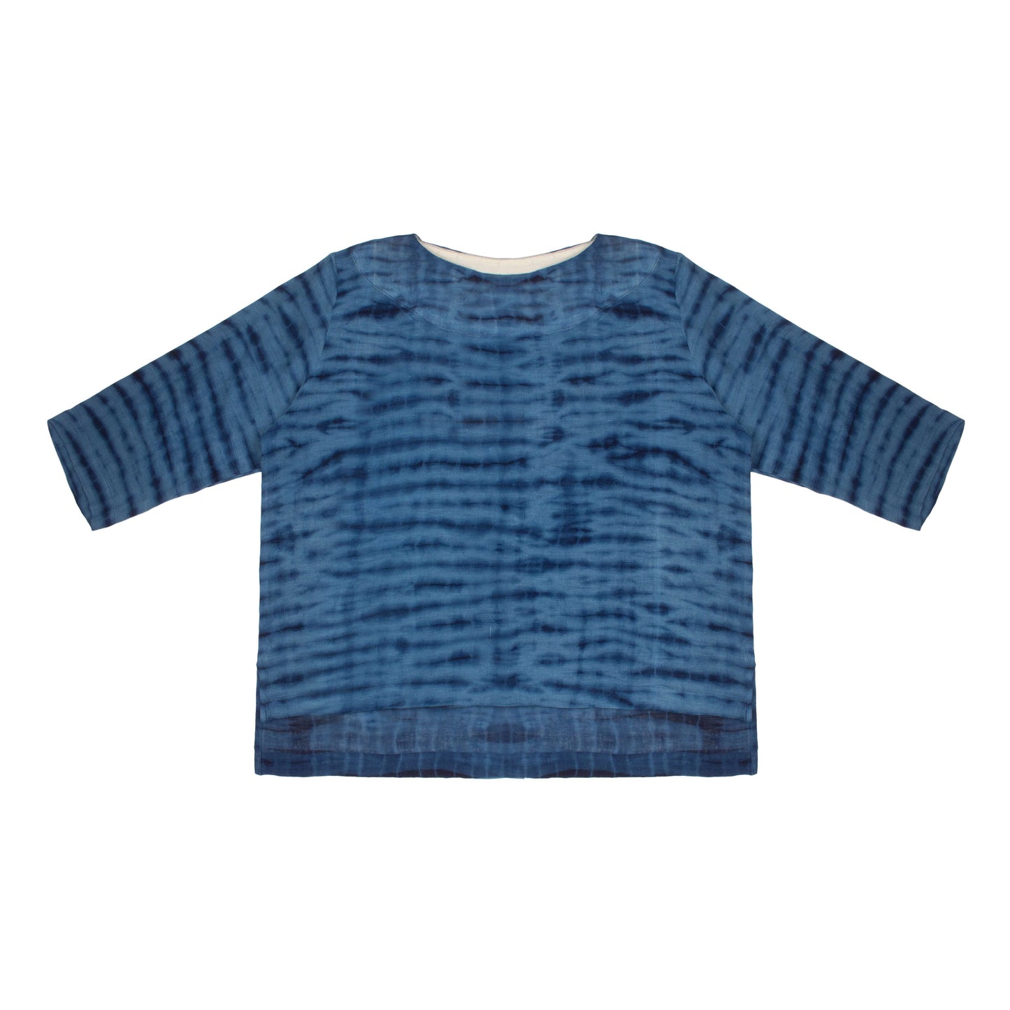 LEKKI BOATNECK TOP - PINSTRIPE
