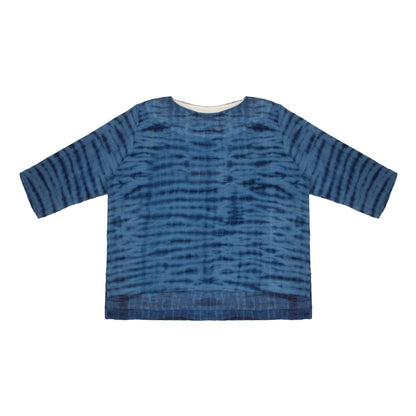 LEKKI BOATNECK TOP - PINSTRIPE