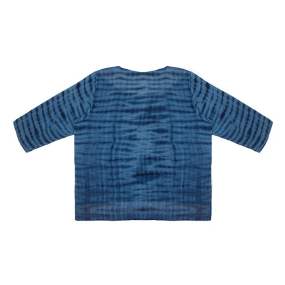 LEKKI BOATNECK TOP - PINSTRIPE
