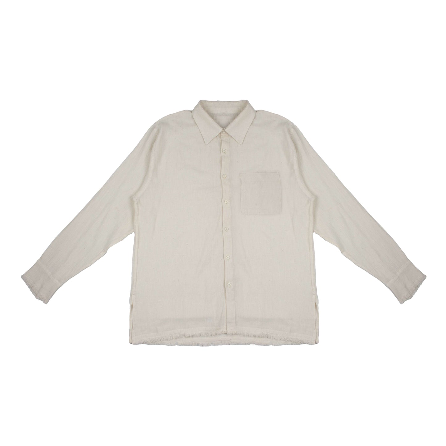 AJASA LONG SLEEVE SHIRT - IVORY