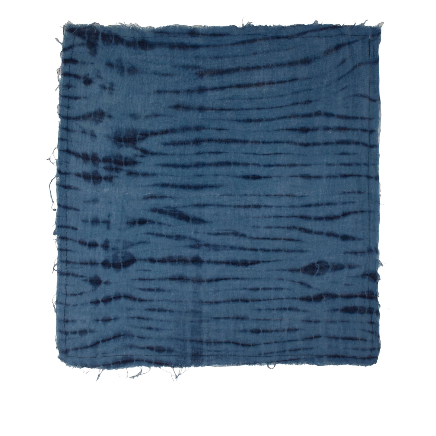 AJASA BANDANA - INDIGO BLOCK STRIPE
