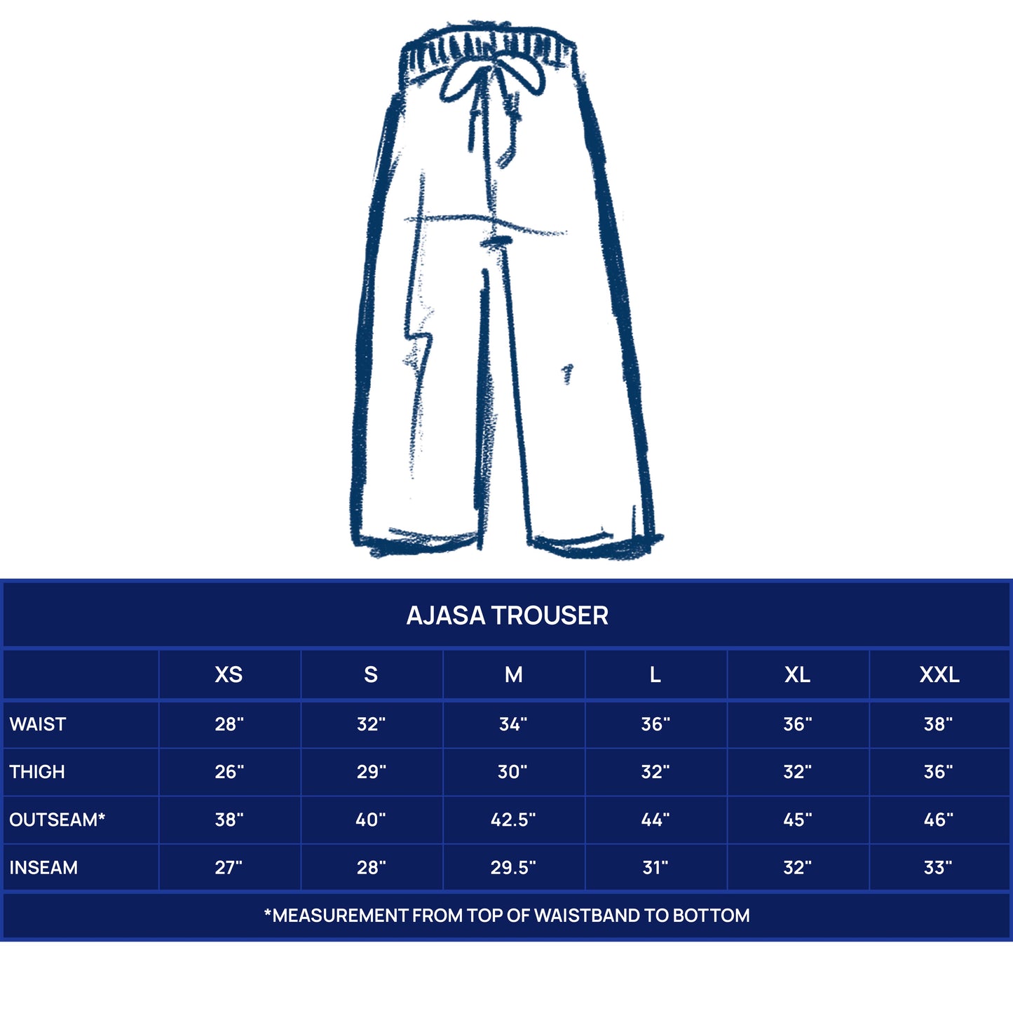 AJASA TROUSERS - GALACTIC STEM PRINT